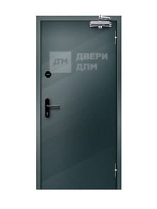 Противопожарная дверь однопольная глухая ДПМ-01 EI-60 взломостойкая